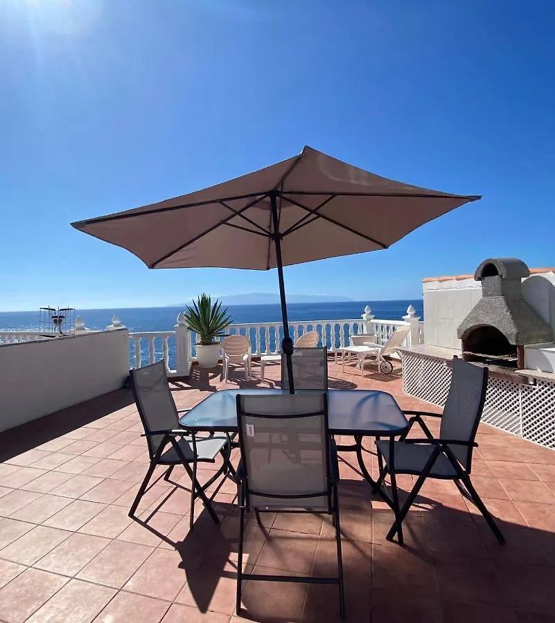1St Line Sea View & Rooftop - Arena Puerto de Santiago  Spain